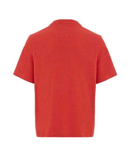 Maison Kitsuné Red Cotton T-Shirt