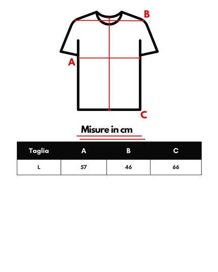 Maison Kitsuné Red Cotton T-Shirt