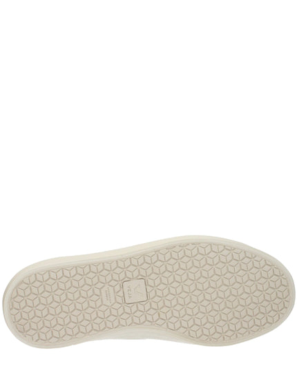 Veja White Fabric Low Top Sneakers