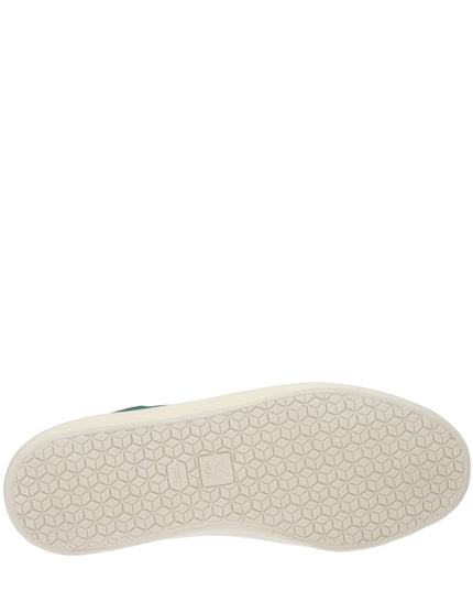 Veja Green Fabric Low Top Sneakers