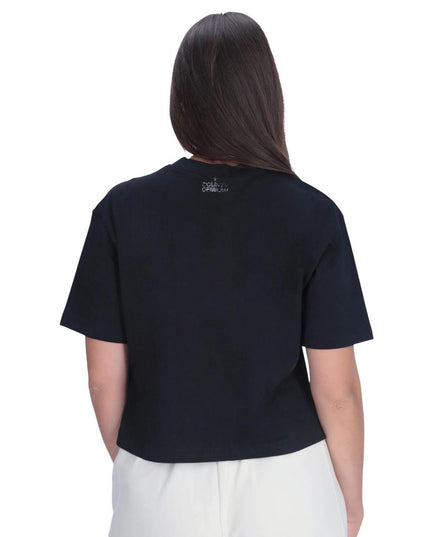 County of Milan Black Cotton T-Shirt