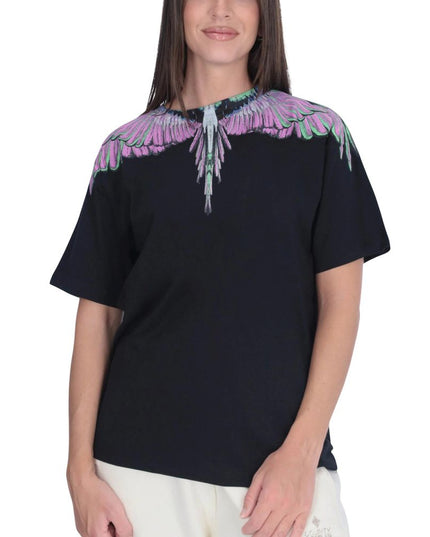 County of Milan Black Cotton T-Shirt