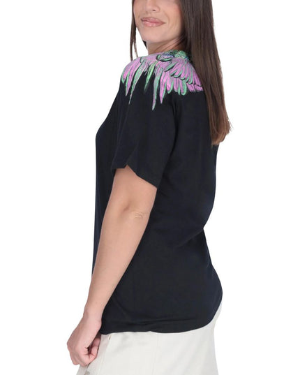 County of Milan Black Cotton T-Shirt