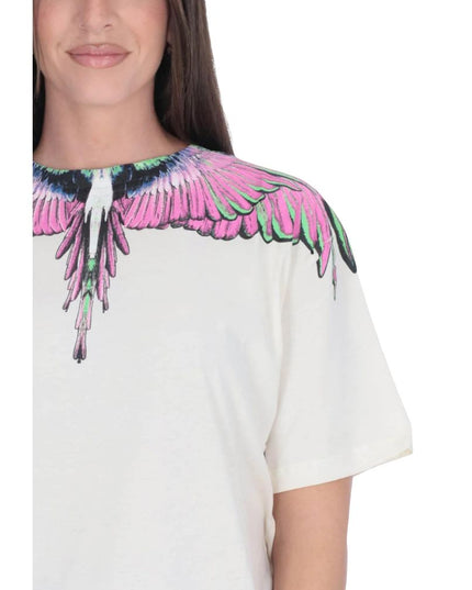 County of Milan White Cotton T-Shirt