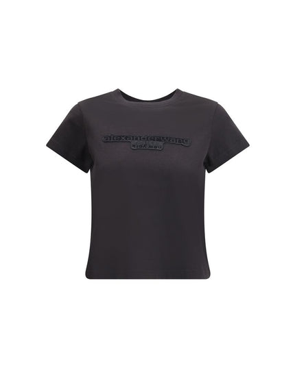 Alexander Wang Gray Cotton T-Shirt
