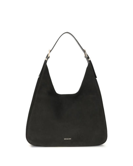 Michael Kors Black Calf Leather Bos Taurus Shoulder Bag