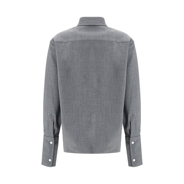 The Latest Gray Denim Shirt