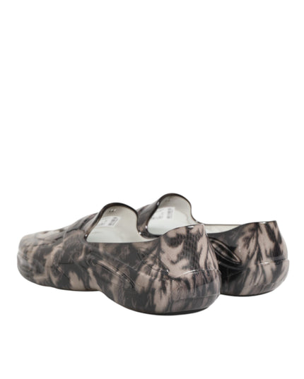 Dolce & Gabbana Multicolor Rubber Low Top Men Sneakers Shoes