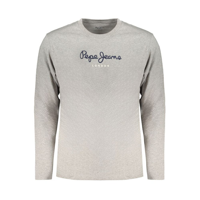 Pepe Jeans Grigio Cotton Men T-Shirt