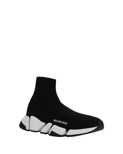 Balenciaga Black Polyester Athletic Sneakers