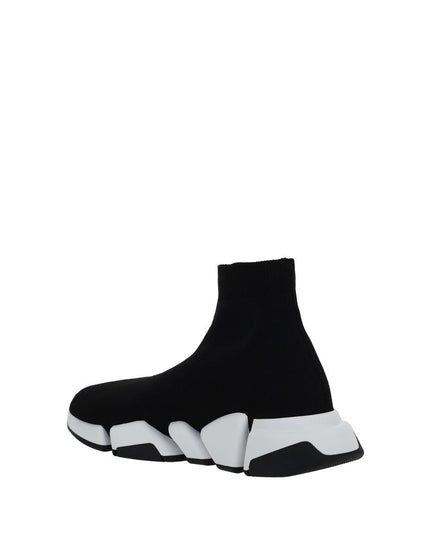 Balenciaga Black Polyester Athletic Sneakers