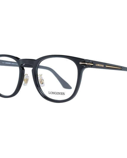 Longines Black Plastic Glasses (Frames)
