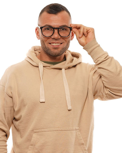 Longines Black Plastic Glasses (Frames)