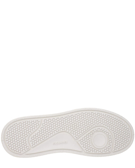 Jil Sander White Leather Platform Sneakers