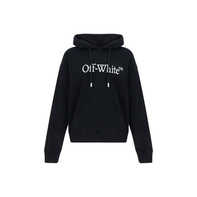 Off-White Black Cotton Sweatshirt