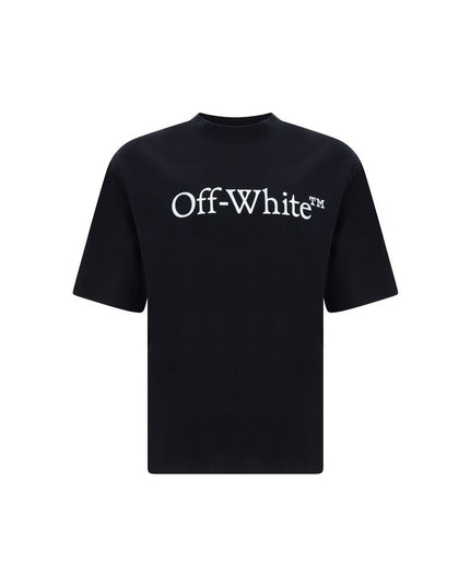 Off-White Black Cotton T-Shirt
