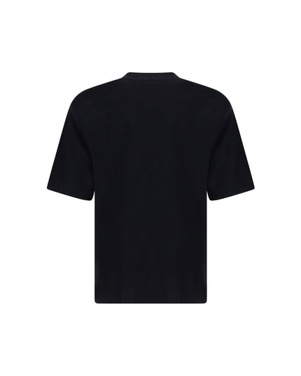 Off-White Black Cotton T-Shirt