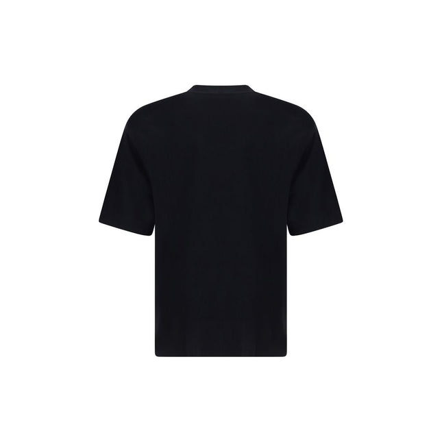 Off-White Black Cotton T-Shirt