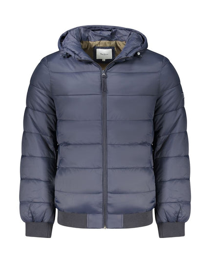 Pepe Jeans Blue Polyamide Jackets & Coat
