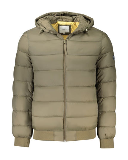 Pepe Jeans Brown Polyamide Jackets & Coat