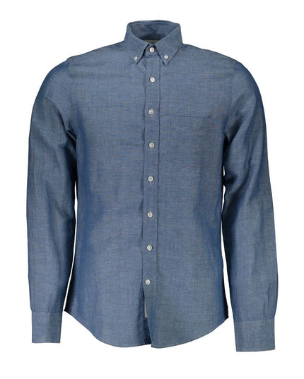 Gant Blue Cotton Shirt