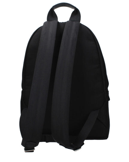 Palm Angels Black Fabric Backpack