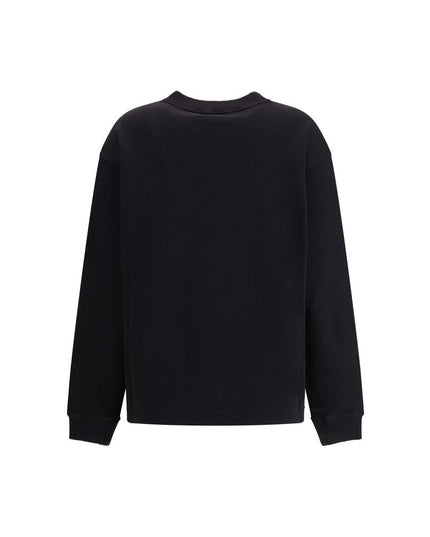 Dolce & Gabbana Black Cotton Sweatshirt