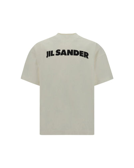 Jil Sander White Cotton T-Shirt