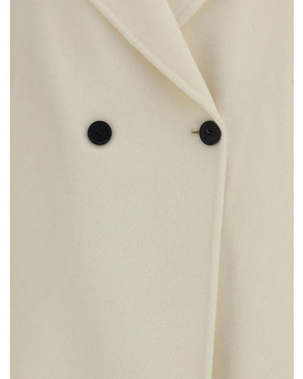 Aftercoat Cream Fleece Wool Coat