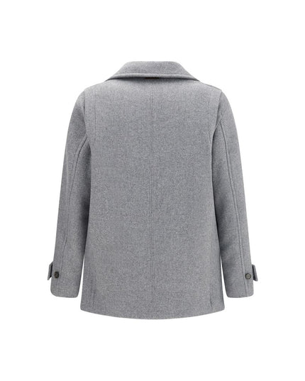 Brooksfield Gray Wool Coat