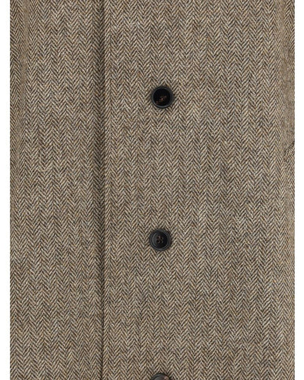 Burberry Brown Cotton Coat