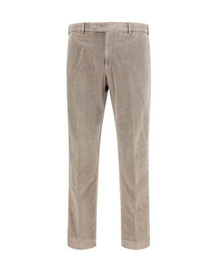 PT Torino Beige Cotton Pants
