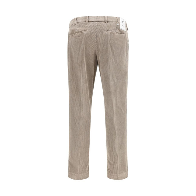 PT Torino Beige Cotton Pants