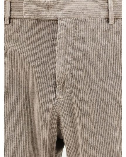 PT Torino Beige Cotton Pants