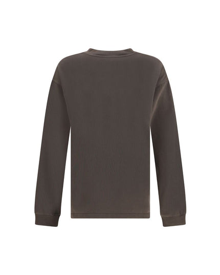 Dolce & Gabbana Brown Cotton Sweatshirt