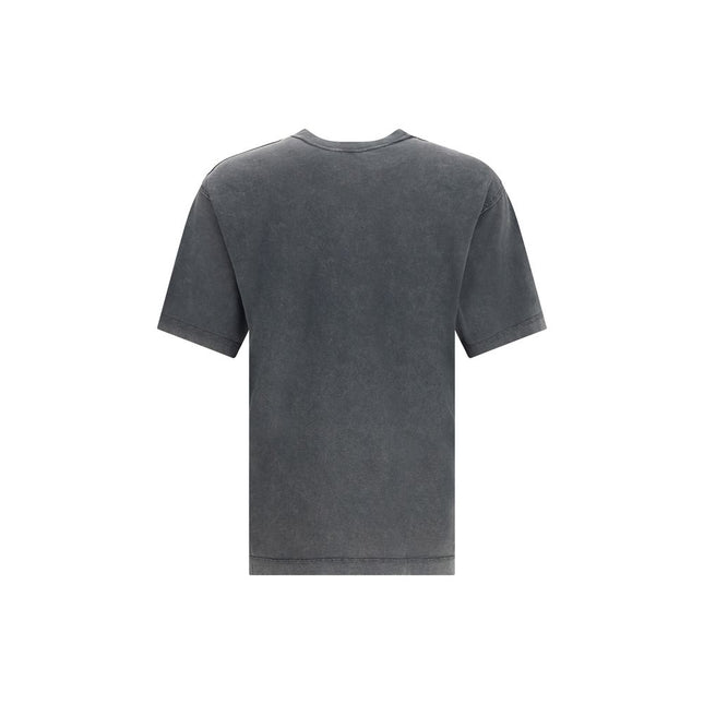 Dolce & Gabbana Gray Cotton T-Shirt