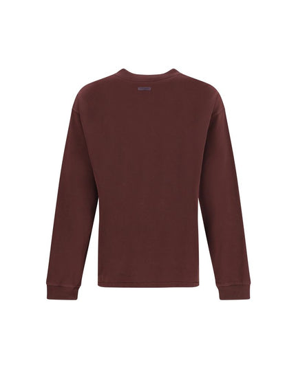 Dolce & Gabbana Bordeaux Cotton Sweatshirt