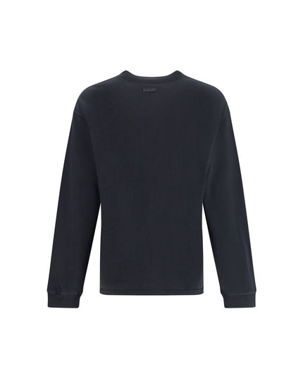 Dolce & Gabbana Black Cotton Sweatshirt