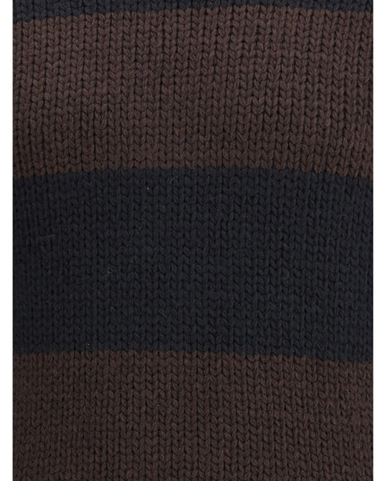 Dolce & Gabbana Brown Wool Turtleneck