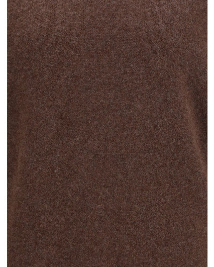 Dolce & Gabbana Brown Fleece Wool Sweatshirt