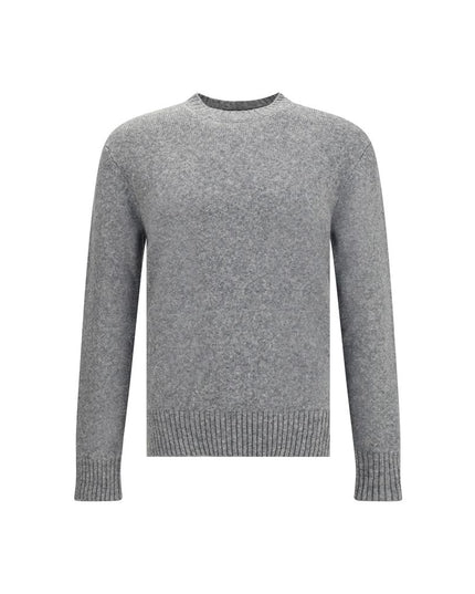 Dolce & Gabbana Gray Fleece Wool Sweatshirt