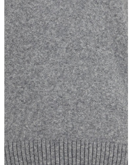 Dolce & Gabbana Gray Fleece Wool Sweatshirt