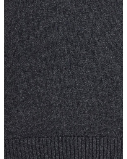 Dolce & Gabbana Gray Fleece Wool Sweatshirt