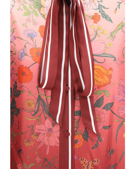 Gucci Multicolor Silk Pattern Shirt
