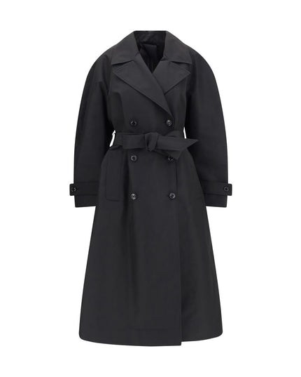 MONCLER x EDWARD ENNINFUL Black Polyester Coat