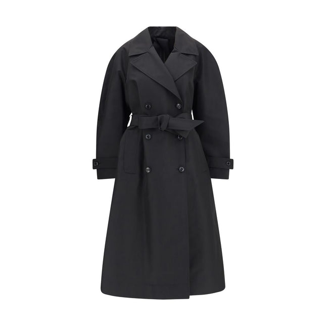 MONCLER x EDWARD ENNINFUL Black Polyester Coat