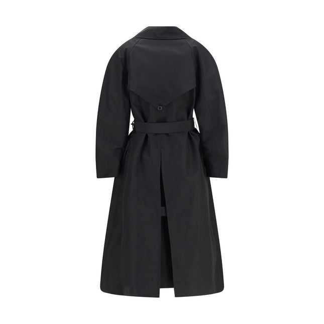 MONCLER x EDWARD ENNINFUL Black Polyester Coat