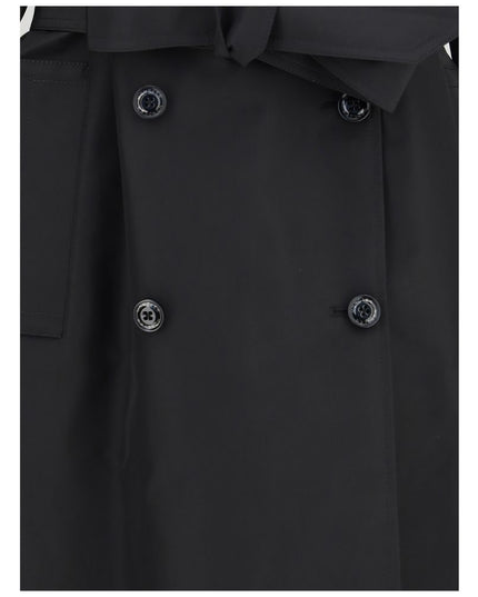 MONCLER x EDWARD ENNINFUL Black Polyester Coat