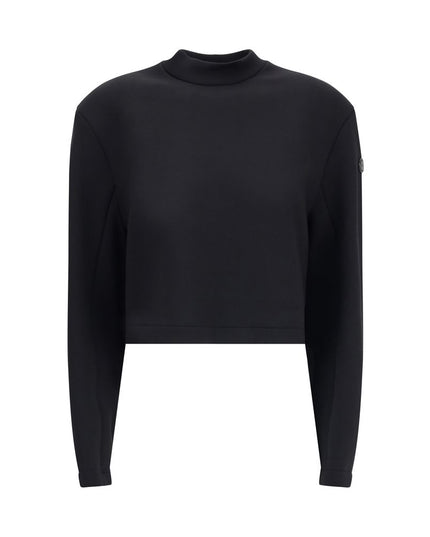 MONCLER x EDWARD ENNINFUL Black Viscose Sweatshirt