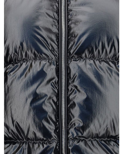 MONCLER x EDWARD ENNINFUL Black Polyamide Full-Length Jacket